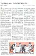Better Homes & Gardens August 1932 Magazine Article: The Diary of a Plain Dirt Gardener