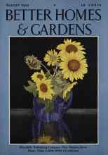 Better Homes & Gardens August 1932 Magazine Cover