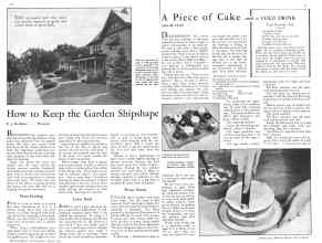 Better Homes & Gardens August 1932 Magazine Article: Page 10
