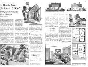 Better Homes & Gardens August 1932 Magazine Article: It Really Can Be Done--TODAY
