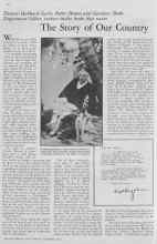 Better Homes & Gardens September 1932 Magazine Article: The Story of Our Country
