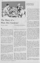 Better Homes & Gardens September 1932 Magazine Article: The Diary of a Plain Dirt Gardener