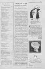 Better Homes & Gardens September 1932 Magazine Article: The Club Plays