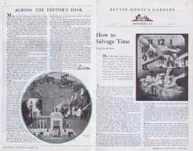 Better Homes & Gardens September 1932 Magazine Article: Page 6