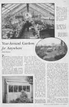 Better Homes & Gardens October 1932 Magazine Article: Year-Around Gardens for Anywhere
