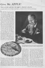 Better Homes & Gardens October 1932 Magazine Article: Give Me APPLE!