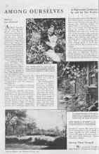 Better Homes & Gardens October 1932 Magazine Article: AMONG OURSELVES