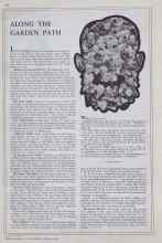 Better Homes & Gardens October 1932 Magazine Article: ALONG THE GARDEN PATH