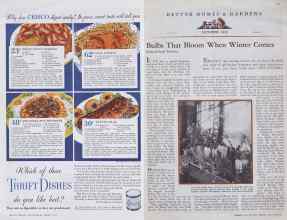 Better Homes & Gardens October 1932 Magazine Article: Page 12