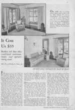 Better Homes & Gardens December 1932 Magazine Article: It Cost Us $35