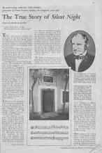 Better Homes & Gardens December 1932 Magazine Article: The True Story of Silent Night