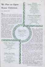 Better Homes & Gardens December 1932 Magazine Article: We Plan an Open-House Christmas