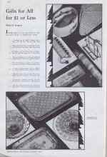 Better Homes & Gardens December 1932 Magazine Article: Gifts for All for $1 or Less