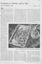 Better Homes & Gardens December 1932 Magazine Article: Cookies to Admire and to Eat