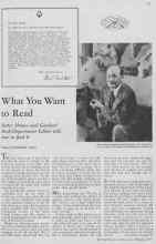 Better Homes & Gardens February 1933 Magazine Article: What You Want to Read
