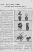 Better Homes & Gardens February 1933 Magazine Article: Some Old Notions Topple