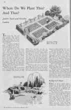 Better Homes & Gardens February 1933 Magazine Article: Where Do We Plant This? And That?