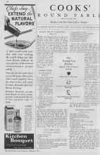 Better Homes & Gardens February 1933 Magazine Article: Kitchen Bouquet