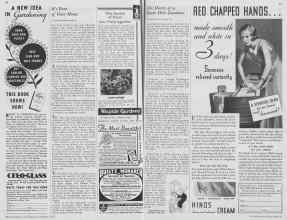 Better Homes & Gardens February 1933 Magazine Article: Page 44