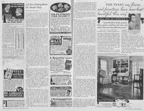 Better Homes & Gardens February 1933 Magazine Article: Page 54