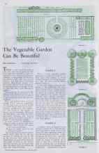 Better Homes & Gardens March 1933 Magazine Article: The Vegetable Garden Can Be Beautiful
