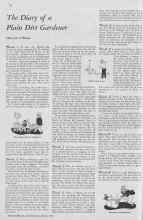 Better Homes & Gardens March 1933 Magazine Article: The Diary of a Plain Dirt Gardener