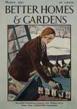 Better Homes & Gardens March 1933 Magazine Cover