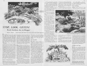 Better Homes & Gardens March 1933 Magazine Article: STOP, LOOK, LISTEN!