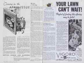 Better Homes & Gardens March 1933 Magazine Article: Page 52