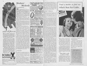 Better Homes & Gardens March 1933 Magazine Article: Mothers' Methods