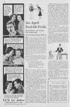 Better Homes & Gardens April 1933 Magazine Article: An April Fool-ish Frolic