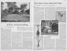 Better Homes & Gardens April 1933 Magazine Article: Page 22