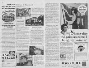 Better Homes & Gardens April 1933 Magazine Article: New Beauty and Value