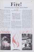 Better Homes & Gardens May 1933 Magazine Article: Fire!