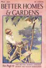Better Homes & Gardens May 1933 Magazine Cover