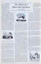 Better Homes & Gardens June 1933 Magazine Article: The Diary of a Plain Dirt Gardener