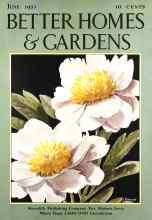 Better Homes & Gardens June 1933 Magazine Cover