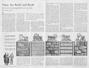 Better Homes & Gardens June 1933 Magazine Article: There Are Roofs and Roofs