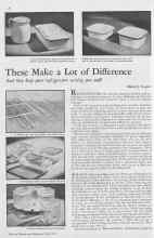 Better Homes & Gardens July 1933 Magazine Article: These Make a Lot of Difference