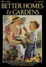 Better Homes & Gardens July 1933 Magazine Cover