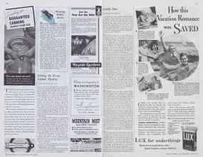 Better Homes & Gardens July 1933 Magazine Article: Page 36