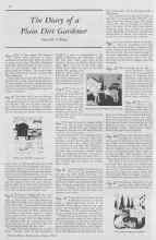Better Homes & Gardens August 1933 Magazine Article: The Diary of a Plain Dirt Gardener