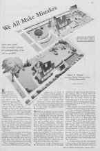 Better Homes & Gardens August 1933 Magazine Article: We All Make Mistakes