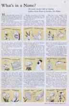Better Homes & Gardens August 1933 Magazine Article: What's in a Name?