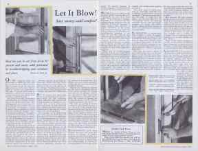 Better Homes & Gardens August 1933 Magazine Article: Let It Blow!