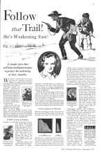 Better Homes & Gardens September 1933 Magazine Article: Follow that Trail!