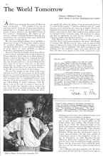 Better Homes & Gardens September 1933 Magazine Article: The World Tomorrow