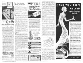 Better Homes & Gardens September 1933 Magazine Article: Page 34