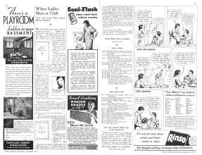 Better Homes & Gardens September 1933 Magazine Article: When Ladies Meet at Club