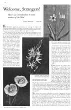 Better Homes & Gardens October 1933 Magazine Article: Welcome, Strangers!